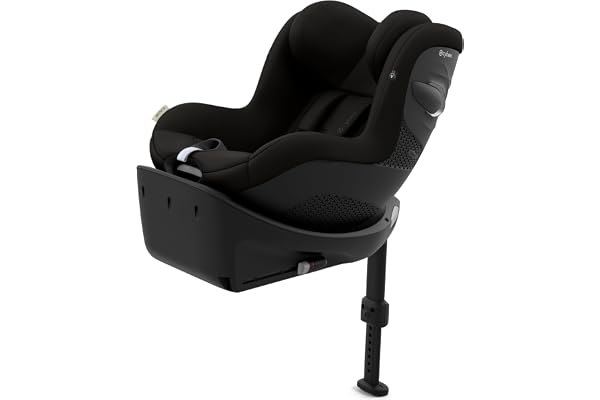 CYBEX Gold Siège-Auto Sirona Gi i-Size Comfort avec Base, De 3 mois à 4 ans env. (dès la naissance avec le Réducteur), Max. 20 kg, 61-105 cm (dès 40 cm avec le Réducteur), Magic Black