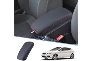 SHAOHAO Seat Leon MK3 Cupra 5F Cupra Formentor FR ST 2013-2019 Funda para reposabrazos Central de Consola Central, Cubierta para reposabrazos Central, Accesorios