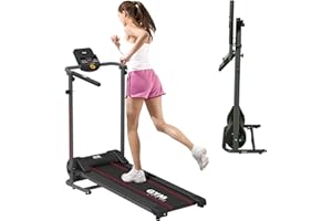 Treadmill for Home GYMFORM SLIM FOLD, As Seen On TV, LCD Monitor, Automatic Fitness Programs, Variable Speed, Easy storage