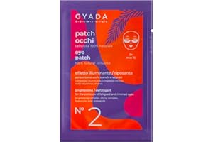 GYADA COSMETICS, Patch Occhi Illuminante e Defaticante, per uno Sguardo Fresco e Riposato, con Acido Ialuronico e Ananas, 5 ml
