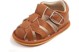 Sehfupoye bambini ragazzi ragazze sandali bambini estate sandali scarpe neonato PU pelle primo camminatore scarpe neonato scarpe casual 0-18M
