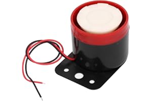 UXCELL Sourcingmap DC 3-24V 85dB Sirène Sonore Buzzer électronique d'urgence d'alarme