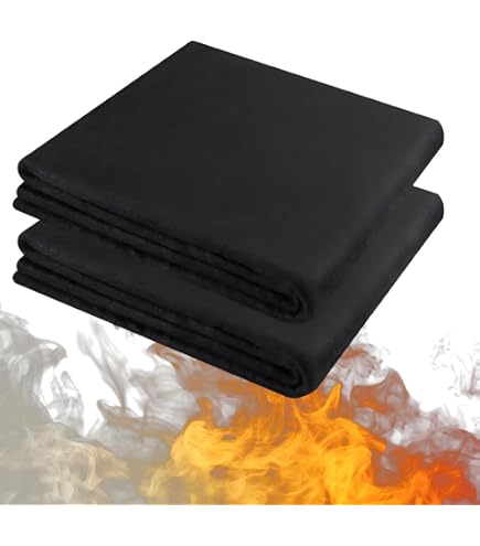 Cuttable Weldng Blanket Weldng Blanket Freproof Carbon Felt - Heat Resstant Up To 1800°F For - View #7
