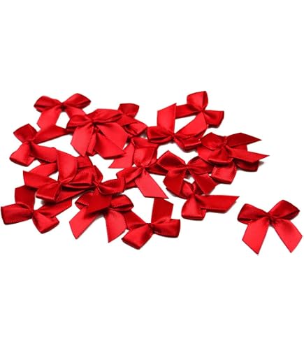 Red Band VINFUTUR 5 Pcs Weihnachtsschleifen Groß W Produktbild-Vorschau 8