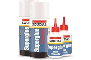 BUILDWARE YOU BUILD - WE DELIVER 2x Soudal Mitre Bond Adhesive Kit Glue & Activator