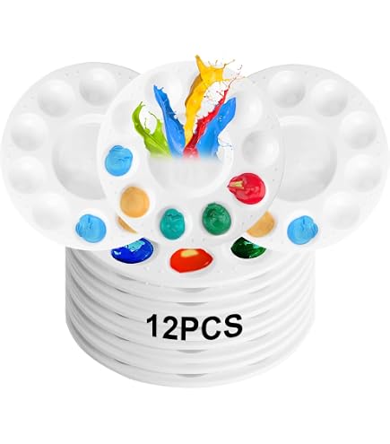 Grand Pot D'Eau Sans Déversement Baker Ross - Pack De 4 Couleurs Pour Enfants