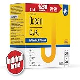 Vitamin D3K2 Damla - 2'li Avantajlı Paket (D3 Vitamini, K2 Vitamini) - 2x20 ml= 40ml