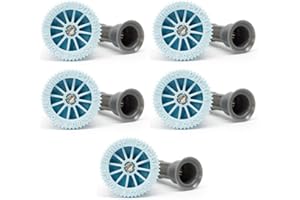 HUNTER IRRIGATION Tobera para difusores de riego. Alcance 1,80 Metros. Ángulo de riego Regulable 0 a 360º. Rosca Hembra Compatible con Hunter, Rain Bird, Irritrol, KRain, Signature. Pack 5 BOQUILLAS