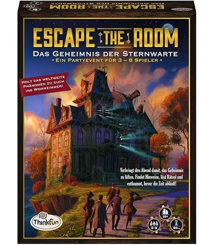 ThinkFun - Escape The Room Il Mistero del refugiums di Dr. Gravely