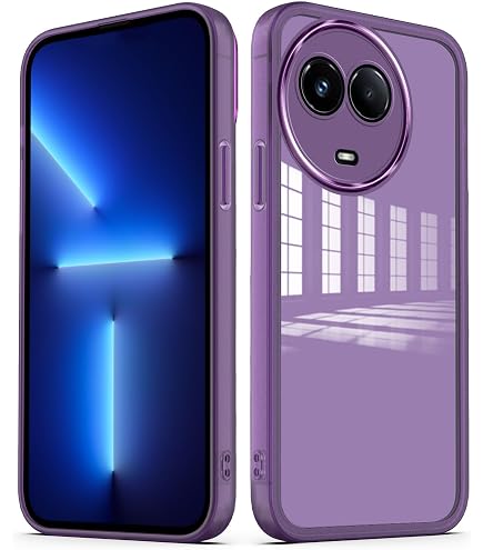 IVoler Cover Per Realme 11 5G – Custodia Sottile In TPU Con Protezione Antiurto Grado Militare, Design Fibra Di Carbonio, Anti-Impronte, Nero - 2
