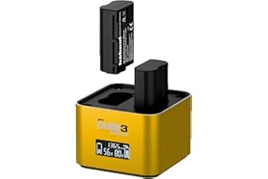 HAHNEL Hähnel - ProCube3 - For Nikon - DSLR Duo Charger - Faster Charging - USB Type-C input