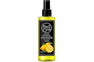 REDONE Red One Natural Cologne Lemon 150ml 80° | Eau de Cologne Spray Men | Aftershave Herren | Duftwasser für Damen und Herren mit Zitronenduft
