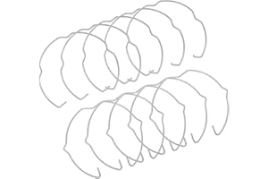 jojofuny Hebilla De Fijación Para Foco Empotrable Juego De 10 Piezas Anillo De Retención Redondo Clip De Luz Para Lámparas De Techo Mr16 Accesorios De Iluminación Interior