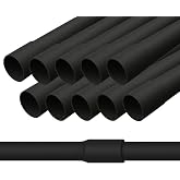 20mm Rigid PVC Cable Tubing (M20) - 20 Meters of Flame Retardant Installation Tube, Surface Mount, Black