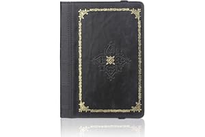 ENJOY-UNIQUE Antyczny styl książki Crazy horse PU skórzany pokrowiec na kindle, sony, pocketbook, kobo 15 cm 15.2 cm ebook Reader