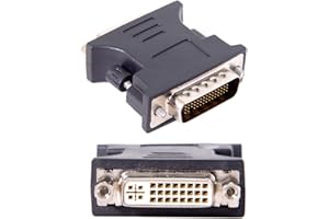 Cablecc Adattatore di estensione LFH DMS-59pin maschio a DVI 24+5 femmina per scheda grafica PC