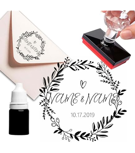 Tampon Bois Carré Personnalisé 100x100 Mm – Tampon Adresse, Logo Ou Texte Sur Mesure, Qualité Laser Premium