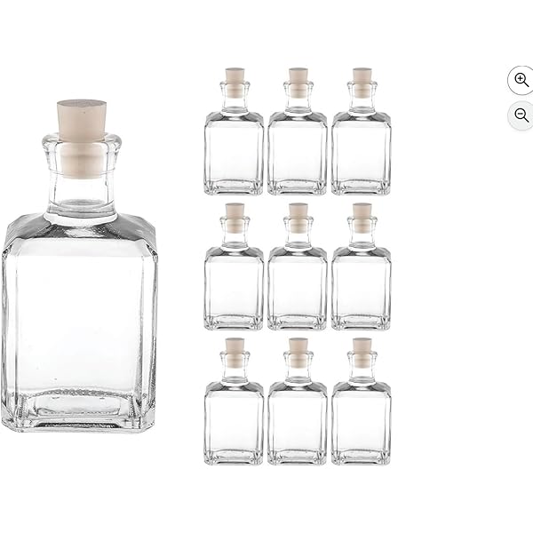 Set Bottiglie Per Liquori Espiro Rebelde 20 Bottiglie In Vetro Scuro Da 500 Ml Con | FindTheDeal Bottiglie Olio 500ml