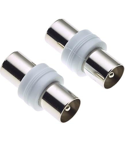 Connettore F Connettori F A Vite Dorati Per Cavo Coassiale - Per Antenna TV, Satellite, LNB, Larga Dado Spina F Per Cavi HD - Foto 7