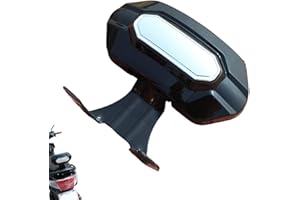 Shurzzesj Dossier de moto | Coussin de soutien rembourré, siège de sécurité pratique pour moto, siège de sécurité pour passager