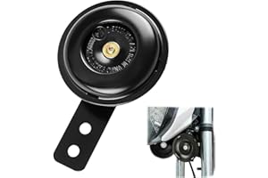 AONAYO Klaxon Moto,Klaxon,Klaxon 12v,Klaxon Voiture,Klaxon Musicaux,Corne De Signal Universelle,Universal Avertisseur Pour Voitures,Corne Imperméable Noir Pour Moto,Véhicule