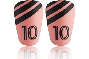 BBTCXJS Lot de 2 mini protège-tibias de football, petits protège-tibias de football, pour enfants, garçons et filles, adolescents