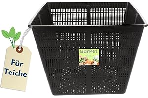 ‎GARPET Pflanzkörbe 35 x 35 cm Körbe Wasserpflanzen Teichpflanzkorb Pflanzkorb Teichpflanzen Pflanzkörbe Für Seerosen Wasserpflanzenkorb Teichkorb