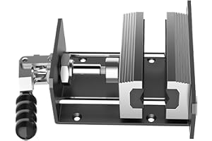 Generico Golf Regripping Vise – metallgummi järn, 11,9 x 4,9 x 10,6 cm | Non-Slip Suction Base Shaft Clamp for Grip Removal | Verktyg för professionella och nybörjare Golfers Home Garage Workshop