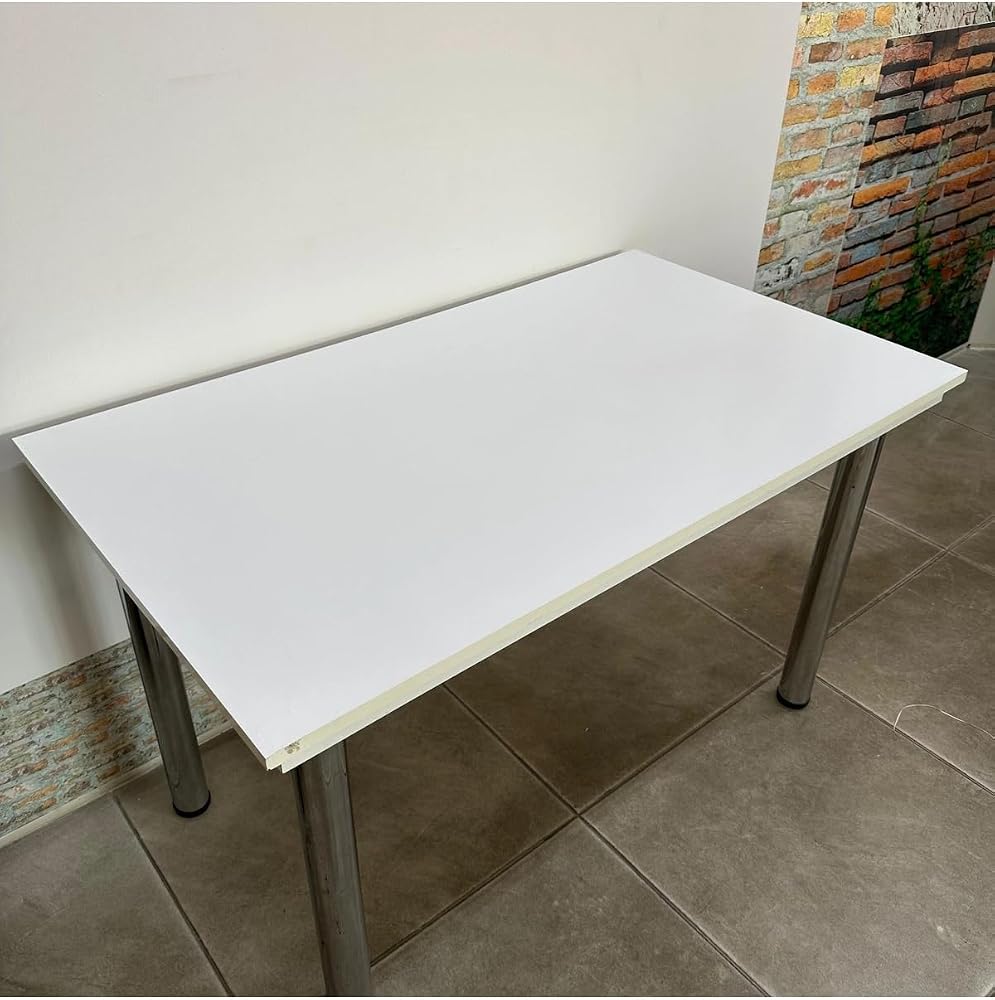 Yapışkanlı Kaymaz Beyaz Masa Örtüsü Koruyucu – Lekesiz ve Şık Koruma Beyaz 60 x 100