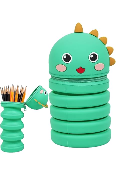 Estuches Escolares Estuche Escolar De Silicona Extensible En