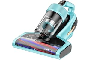 JIMMY BX7 Pro Aspiratore portatile antiacaro battimaterasso, potenza 700W, sterilizzazione UV e ultrasuoni, sensore smart dello sporco, sistema di filtrazione Dual-Cyclonic