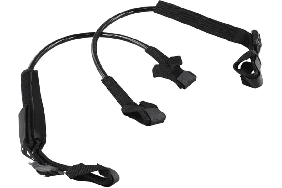 ZWEquipint Adjustable Windsurfing Harness Lines Set Non-Slip PU Material Surf Equipment,With 22 28 Inch And 28 34 Inch Range,For Water Sports Training(22-28 inches)