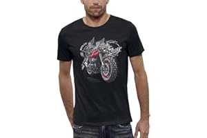 PIXEL EVOLUTION T-Shirt Moto Racer - Bikers Homme