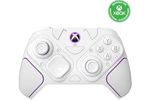 Turtle Beach PDP Victrix Pro BFG White Wireless Gaming Controller for box Series X|S, Xbox One, and Windows 10/11 PC, Modular Gamepad, Remappable Buttons, Customizable Triggers/Paddles/D-Pad, PC App