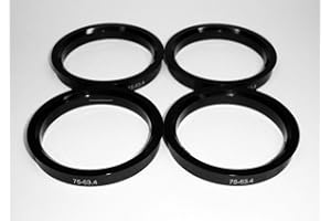 Centradores 4 LLANTA 75-63.4 Aros para Llantas ANTERA AVUS Imola Mito OZ Racing SUPERLEGGERA ULTRALEGGERA