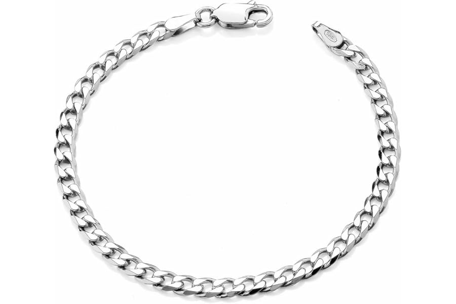 Old English Jewellers Sterling Silver Baby Bracelet 6". Solid Silver Bangle Baby Boy & Baby Girl Christening Gifts. Childs Bracelet Christening Bangle.