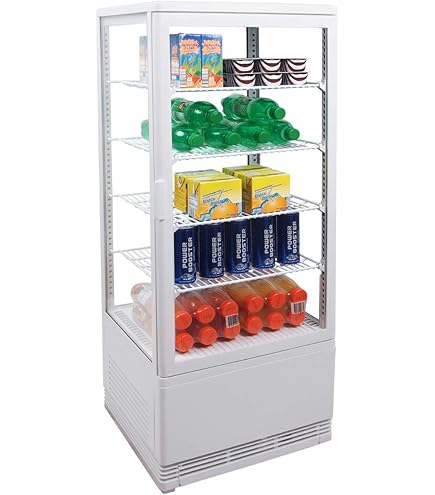 Kühl- & Kuchenvitrine - 1200mm - Doppelverglasung - Mit 2 Ablagen | GGM