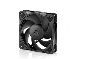 ARCTIC P12 Pro - Leistungsstarker Premium PC Lüfter, 120 mm PWM Case Fan, Gehäuselüfter, 600–3000 rpm, 0 rpm <5% PWM, Hydrodynamisches Gleitlager, 4-Pin - Schwarz