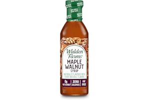 Walden Farms Calorie Free Syrup Supplement, 12 oz, Maple and Walnut
