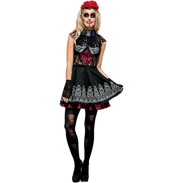 Collants Squelette Halloween Femme - Motif Os Noir Et Blanc - Taille Unique Élastique - Accessoire Fête Effrayant