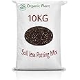 Organic Plant Soil 10 Kg | Potting Soil Mix for Garden Ready to Use, Made with Vermicompost, Neem Cake, Potash, River Sand