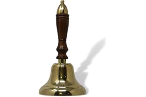 THORNESS Grande cloche d'école classique à main