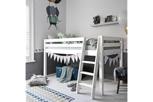 Noa and Nani Ontario Cabin Bed Midsleeper Shorty in Classic White