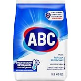 ABC DETERJAN Matik Parlak Beyazlar Toz &Ccedil;amaşır Deterjanı 5,5 kg