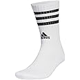 adidas unisex-adult 3-Stripes Cushioned Sportswear Crew Socks (pack of 1)