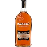 Ron Barceló Gran Añejo – Bottiglia da 700ml di Rum Ambrato, Invecchiato Fino a 6 Anni in Barrique di Rovere Ex Bourbon, Rum 