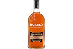 Ron Barceló Gran Añejo – Bottiglia da 700ml di Rum Ambrato, Invecchiato Fino a 6 Anni in Barrique di Rovere Ex Bourbon, Rum Dominicano da 100% Succo di Canna da Zucchero, Per Cocktail di Alto Livello