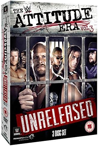 WWE: Attitude Era Volumn 3 - Unreleased DVD - 3 Disc's