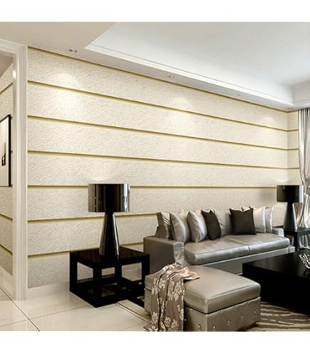 Tokenhigh Nordic Odern Wallpaper Non-Woven, Deerskin Suede Wall Paper