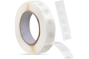 Twins Markhor®1200 Pieces Glue Sticky Dot for Balloons Sticky Dots Double Sided Tape for DIY Craft Decorations,Glue Balloon Dots Double Sided Balloon Stickers for Crafting